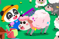 Baby Panda Animal Farm es un encantador juego de granja donde puedes aprender a