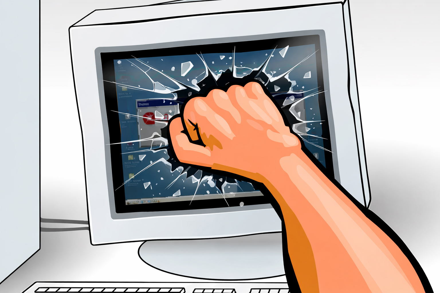 Smash Pc Computer Smash Your PC 🕹️ Juega gratis en Play123