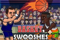 ¡En Basketball Swooshes diviértete con un juego de baloncesto muy animado!