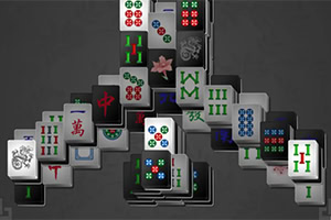 Juega 300 niveles de Black and White Mahjong