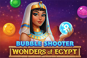 Adéntrate en una noche del antiguo Egipto en Bubble Shooter Pyramid Quest