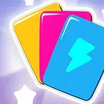 Ordena las cartas por color en este juego de rompecabezas cada vez más desafiante