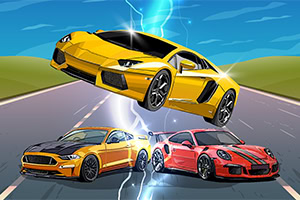 ¡Compra los coches y míralos correr en las pistas!