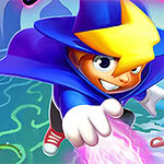 Empuña magia poderosa y derrota a monstruos furiosos en este juego mágico