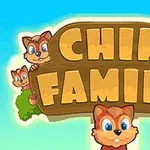 ¡Ayuda a la familia Chip a almacenar manojos de bellotas antes del invierno!