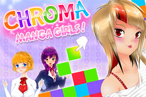 Chroma Manga Girls es un juego mental colorido