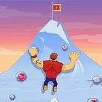 ¡Escala montañas con tus propias manos en este juego de escalada estilo arcade!