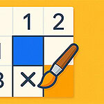 ¡Resuelve coloridos puzzles de nonogramas y descubre arte en píxeles con lógica!