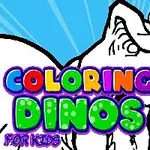 Coloring Dinosaurs For Kids es un juego de pintar, dibujar y colorear para niños.