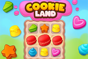 Entra en Cookie Land, la aventura Match 3 más dulce