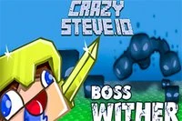 En CrazySteve .io juega a un juego super divertido de .io!