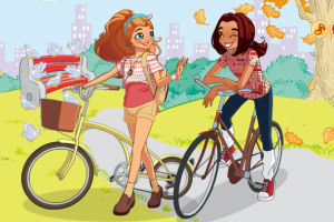 Selecciona conjuntos y bicicletas con estilo para un paseo escolar a la moda