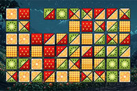 Disfruta de una versión sabrosa de Mahjong Connect con deliciosas fichas