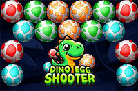 Dino Egg Shooter es un juego divertido ambientado en un colorido mundo