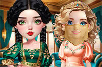 Un choque de moda entre la elegancia oriental antigua y el glamour urbano