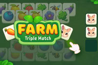 Farm Triple Match es un divertido juego de rompecabezas de combinar 3 elementos