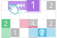 Llena cada casilla con el color correcto y disfruta de un rompecabezas