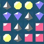 Juego de combinar 3 en 2D con un diseño moderno