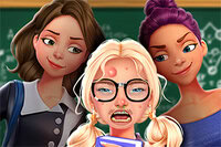 Ayuda a un estudiante tímido a brillar en From Nerd To School Popular