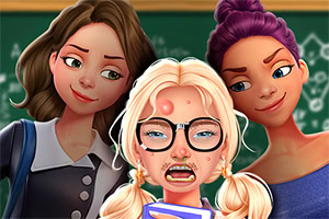 Ayuda a un estudiante tímido a brillar en From Nerd To School Popular