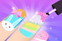 Girls Fun Nail Salon es un divertido juego de cambio de imagen