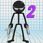 En Gun Fu eres un Stickman rodeado de enemigos por todos lados