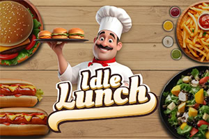 ¡Esperamos que tengas un gran apetito porque hay muchos alimentos para comer en Idle Lunch!