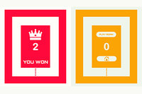 Toca para girar, evita los bordes de la pista