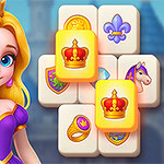 ¡Entra en el mágico Reino Real en Kings & Queens Mahjong!