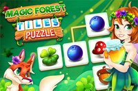Un bosque mágico lleno de secretos te espera en Magic Forest Tiles Puzzle