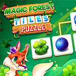 Un bosque mágico lleno de secretos te espera en Magic Forest Tiles Puzzle