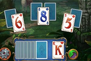 Este juego de solitario es una experiencia mágica que te lleva a muchos lugares