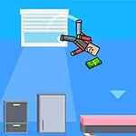 ¡Es hora de tomar el control del cuerpo de muñeco de trapo de Obby y dar volteretas hasta tu cama!