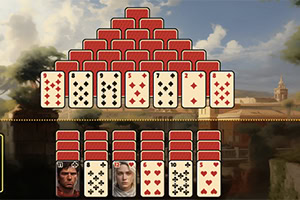Juega a Pyramid Solitaire en la Antigua Roma