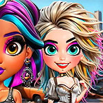 ¡Dos chicas valientes desafían las aburridas tradiciones y crean su propio estilo inspirado en el punk-rock!