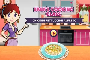 Juegos de Cocinar para Niñas - Clases de Cocina con Sara - Como Hacer  Comida Italiana 