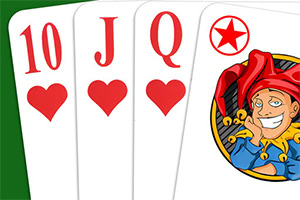 Scala 40 es un clásico juego de cartas italiano estilo rummy que se juega con dos barajas francesas más comodines