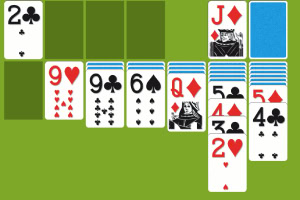 Simple Solitaire es el clásico solitario Klondike