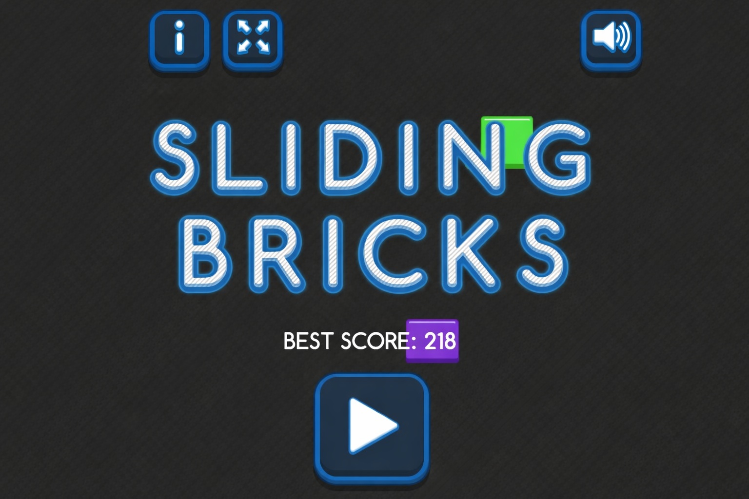 Sliding Bricks 🕹️ Juega gratis en Play123