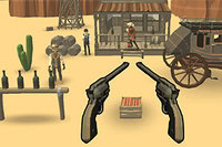 Juega como sheriff en un juego de disparos en 3D del Viejo Oeste, protegiendo
