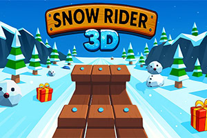 Mira hasta dónde puedes llegar en Snow Rider 3D por pendientes heladas que son rápidas, divertidas y llenas de peligro