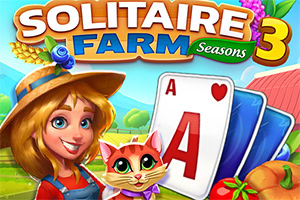 Solitaire Farm Seasons 3 es un juego de TriPeaks de ordenar cartas que consta de más de 3400 niveles