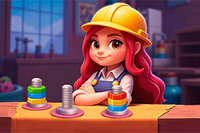 ¡Prepárate para clasificar todas las distintas tuercas en este juego de