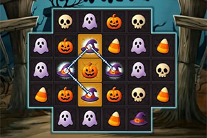 Spooky Chains es un divertido puzle de Halloween