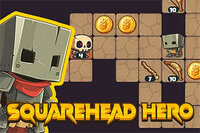 Guía a Squarehead Hero por ingeniosos calabozos por turnos