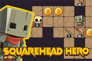 Guía a Squarehead Hero por ingeniosos calabozos por turnos
