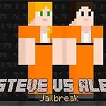 En esta aventura, Steve y Alex tienen que escapar de la prisión