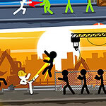 ¿Te gustan las peleas épicas con muchos Stickman?