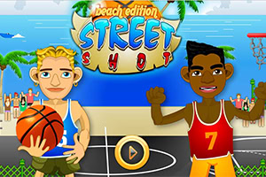 Street Shot es un juego de baloncesto rápido y sin fin