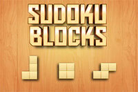Un juego de rompecabezas con bloques de madera se encuentra con Sudoku